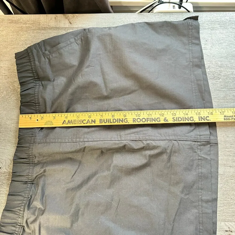 prAna Double Peak Skort Cargo Gray Size 14 Skort Short Skirt Gorpcore Granola